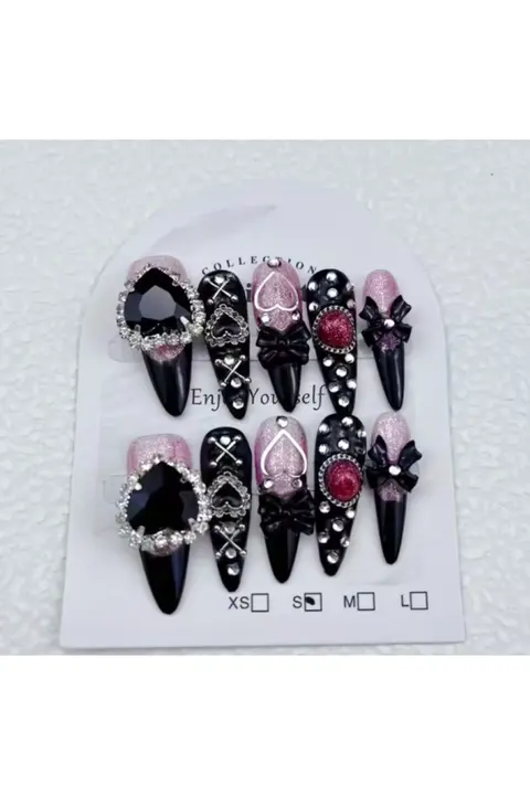 Press-on Luxe with Stones